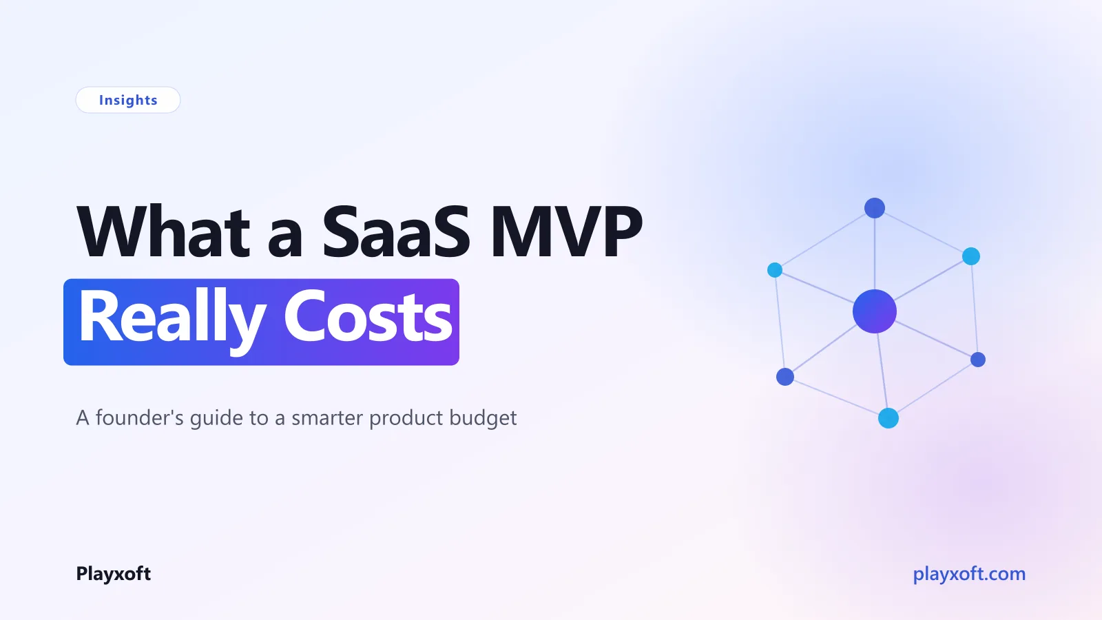 Founder reviewing SaaS MVP budget priorities before product development