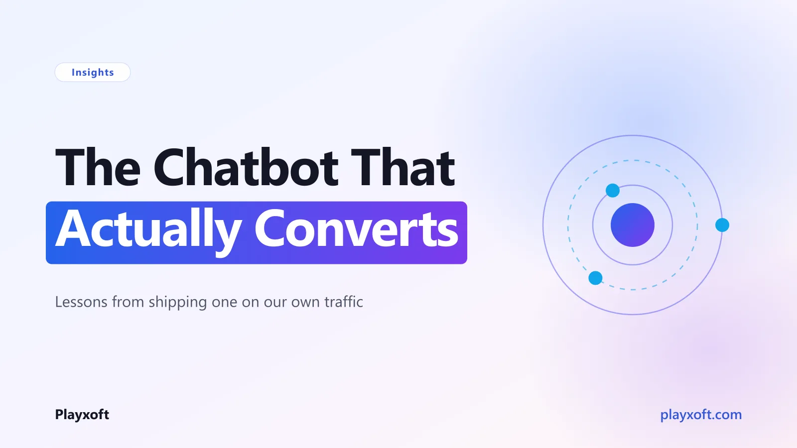 Chat conversation handing off from an AI assistant to a human sales agent