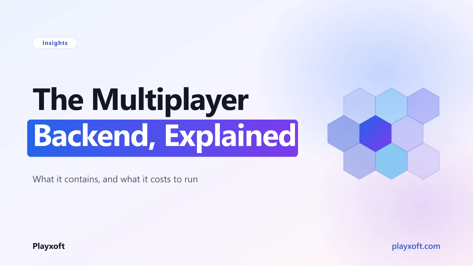 Layers of a multiplayer game backend from game server to accounts and telemetry